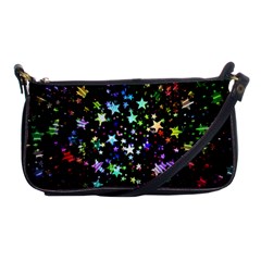 Christmas Star Gloss Lights Light Shoulder Clutch Bag