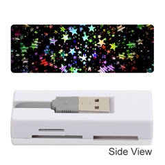 Christmas Star Gloss Lights Light Memory Card Reader (Stick)