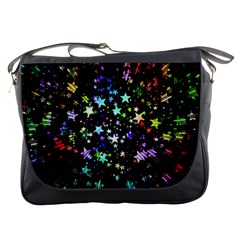 Christmas Star Gloss Lights Light Messenger Bag