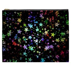 Christmas Star Gloss Lights Light Cosmetic Bag (xxxl) by Uceng