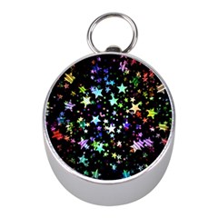 Christmas Star Gloss Lights Light Mini Silver Compasses by Uceng