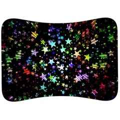 Christmas Star Gloss Lights Light Velour Seat Head Rest Cushion by Uceng