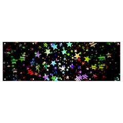 Christmas Star Gloss Lights Light Banner and Sign 12  x 4 