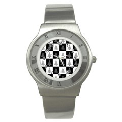 Christmas Tree Xmas Tree Stainless Steel Watch by Uceng