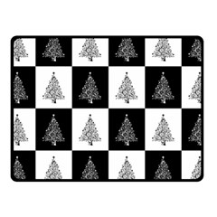 Christmas Tree Xmas Tree Fleece Blanket (small) by Uceng