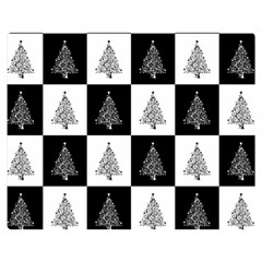 Christmas Tree Xmas Tree Flano Blanket (medium) by Uceng