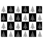 Christmas Tree Xmas Tree Double Sided Flano Blanket (Extra Small) 40 x30  Blanket Front