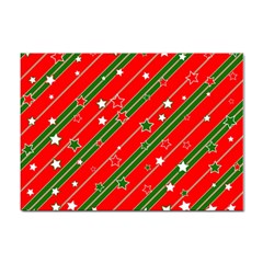 Christmas Paper Star Texture Sticker A4 (100 Pack) by Uceng