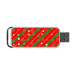 Christmas Paper Star Texture Portable Usb Flash (one Side) by Uceng