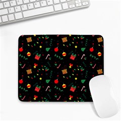 Christmas Pattern Texture Colorful Wallpaper Small Mousepad by Uceng