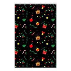 Christmas Pattern Texture Colorful Wallpaper Shower Curtain 48  X 72  (small)  by Uceng