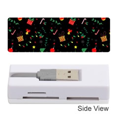 Christmas Pattern Texture Colorful Wallpaper Memory Card Reader (stick)