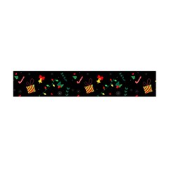 Christmas Pattern Texture Colorful Wallpaper Flano Scarf (mini) by Uceng