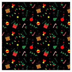 Christmas Pattern Texture Colorful Wallpaper Lightweight Scarf  by Uceng