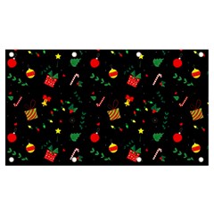 Christmas Pattern Texture Colorful Wallpaper Banner And Sign 7  X 4  by Uceng