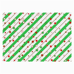 Christmas Paper Stars Pattern Texture Background Colorful Colors Seamless Large Glasses Cloth by Uceng