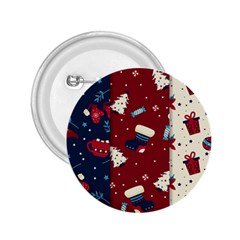 Flat Design Christmas Pattern Collection Art 2 25  Buttons by Uceng