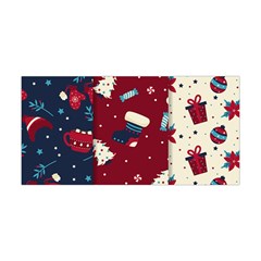 Flat Design Christmas Pattern Collection Art Yoga Headband by Uceng