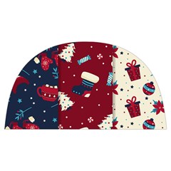 Flat Design Christmas Pattern Collection Art Anti Scalding Pot Cap by Uceng