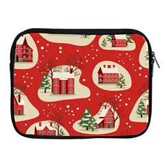 Christmas New Year Seamless Pattern Apple Ipad 2/3/4 Zipper Cases by Uceng