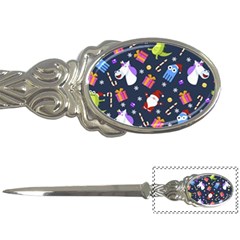 Colorful Funny Christmas Pattern Letter Opener by Uceng