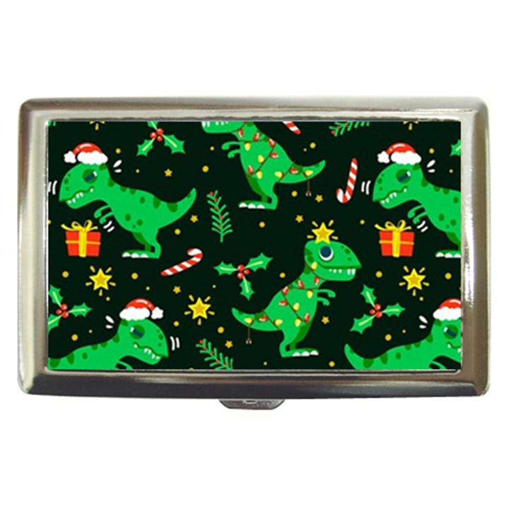 Christmas Funny Pattern Dinosaurs Cigarette Money Case