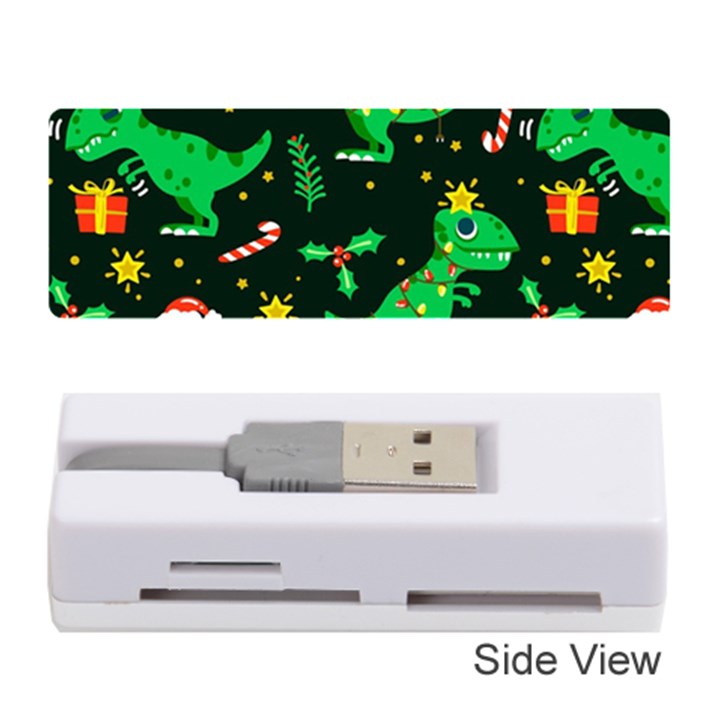 Christmas Funny Pattern Dinosaurs Memory Card Reader (Stick)