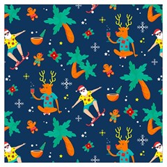 Colorful Funny Christmas Pattern Lightweight Scarf  by Uceng