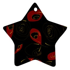 Fish 7 Star Ornament (two Sides) by Mazipoodles