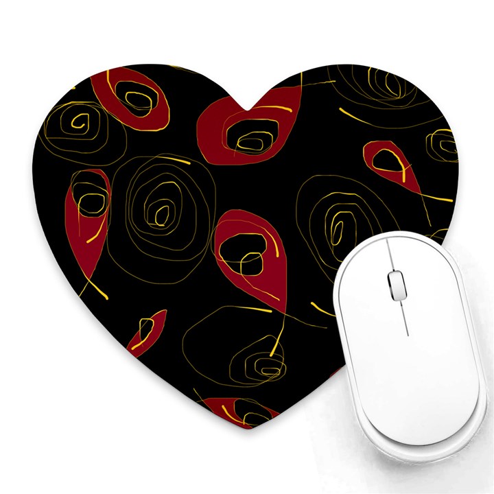 Fish 7 Heart Mousepad