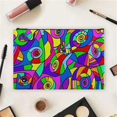 Colorful Stylish Design Cosmetic Bag (large) by gasi