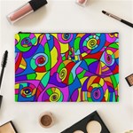 Colorful Stylish Design Cosmetic Bag (Large) Front