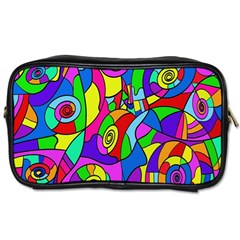 Colorful Stylish Design Toiletries Bag (one Side) by gasi