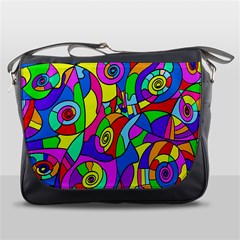 Colorful Stylish Design Messenger Bag by gasi