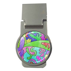 Colorful Stylish Design Money Clips (round)  by gasi