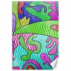 Colorful Stylish Design Canvas 20  X 30  by gasi