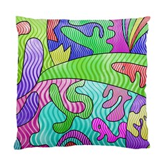 Colorful Stylish Design Standard Cushion Case (one Side) by gasi