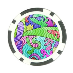 Colorful Stylish Design Poker Chip Card Guard (10 Pack) by gasi