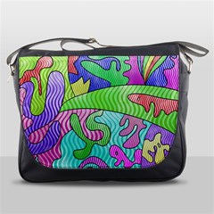 Colorful Stylish Design Messenger Bag by gasi