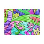 Colorful stylish design Flano Blanket (Mini) 35 x27  Blanket Front