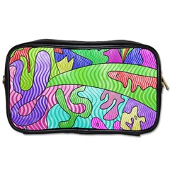 Colorful Stylish Design Toiletries Bag (one Side) by gasi