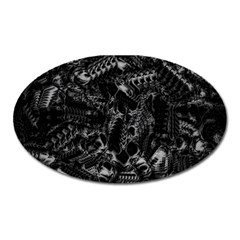 Xeno Frenzy Oval Magnet by MRNStudios