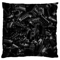 Xeno Frenzy Large Flano Cushion Case (one Side) by MRNStudios