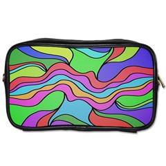 Colorful Stylish Design Toiletries Bag (one Side) by gasi