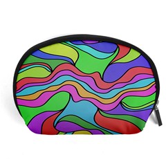 Colorful Stylish Design Accessory Pouch (large) by gasi