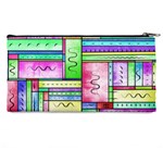 Colorful pattern Pencil Case Back