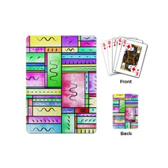 Colorful Pattern Playing Cards Single Design (mini) by gasi