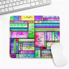 Colorful Pattern Large Mousepad by gasi