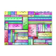 Colorful Pattern Sticker A4 (100 Pack) by gasi