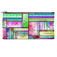 Colorful Pattern Pencil Case by gasi